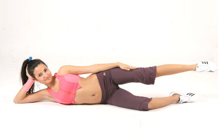 Abdominal exercises hips legs